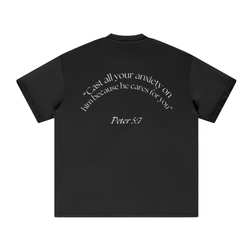 Peter 5:7 - Christian T-Shirt